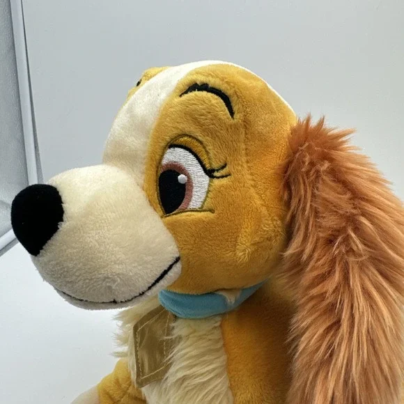 Disney Store Plush Dog "Lady" & the Tramp Cocker Spaniel Stuffed Animal Toy - Picture 9 of 11